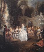 Jean-Antoine Watteau, Fetes Venetiennes (mk08)